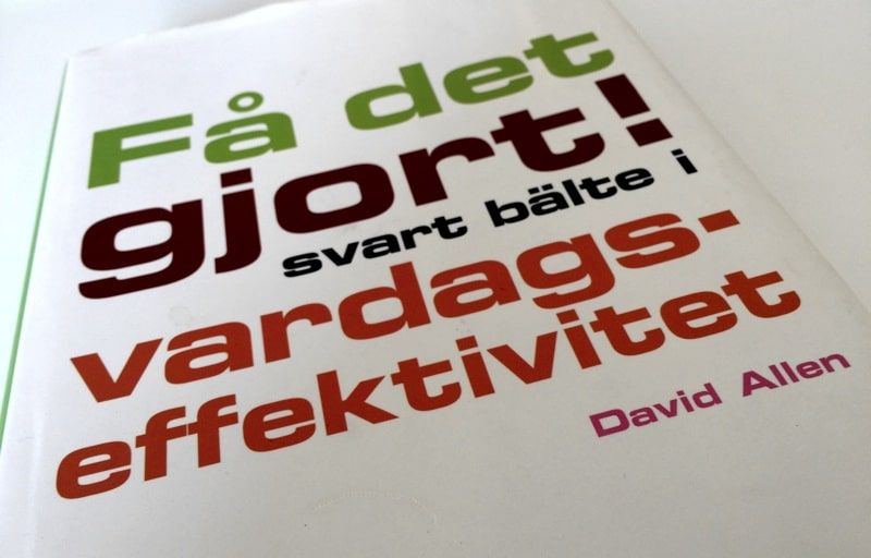 Boken Få det gjort.